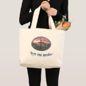 愛し合う ラージトートバッグ (正面(商品))