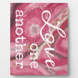 愛し合う – ロドクロサイト フォトプラーク