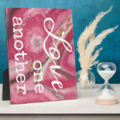 愛し合う – ロドクロサイト フォトプラーク (側面)