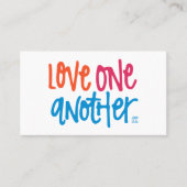 愛し合う 名刺 (正面)