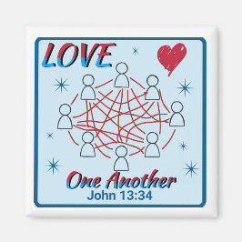 愛し合う – John 13:34マグネット マグネット