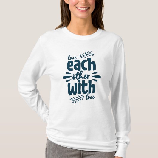愛し合って Tシャツ (正面)
