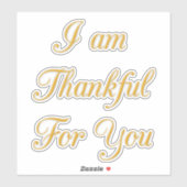 愛し感謝していて感謝して シール (シート)