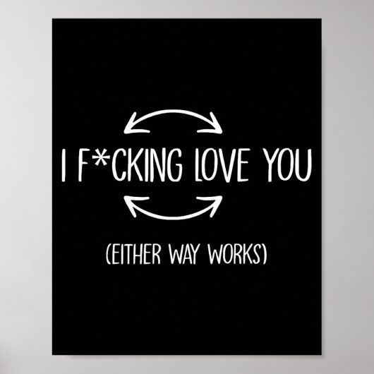 愛し方は問わないユーモアのある名言 ポスター (正面)