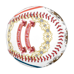 愛し気にて幸せな父の日の野球 野球ボール