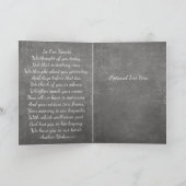 愛し永遠に犬の記念記念の記念品 カード (内部)