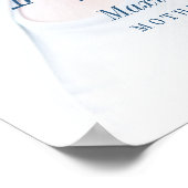 愛し結婚たオスターの愛するメモリ予約シート ポスター (角)