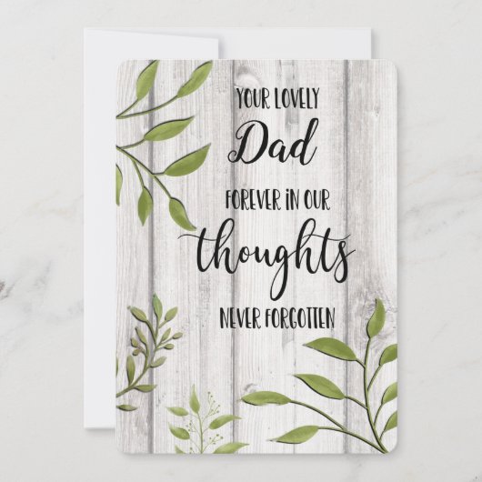 愛し考えるた遺族の哀悼の意 シーズンカード (正面)