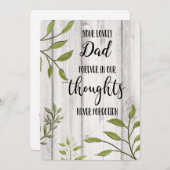 愛し考えるた遺族の哀悼の意 シーズンカード (正面/裏面)