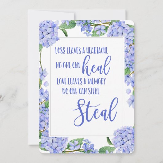 愛し考えるた遺族の哀悼の意 シーズンカード (正面)