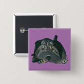 愛すごい情な中国のシャール平ボタン 缶バッジ (正面&裏面)