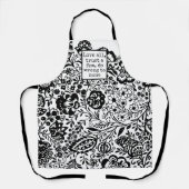 愛すべて、少数を信頼し、誰にも間違った引用文 エプロン (正面)