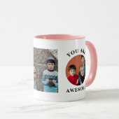 愛するあなたに 祖母 アブエラ ナナ ノンナ 家族の写真 マグカップ (正面右)