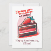 愛するあなたはスイーツみたいなもの 記念日 シーズンカード (正面)