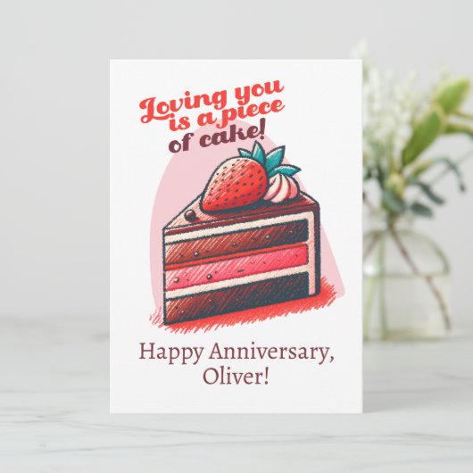 愛するあなたは最高のプレゼント 誕生日記念日 シーズンカード (スタンド正面)