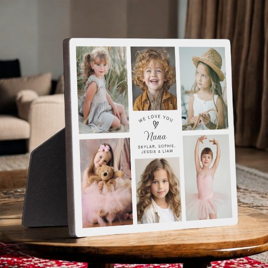 愛するあなたへ ナナの写真コラージュ フォトプラーク