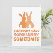 愛するいくつかのバニー – イースターカード シーズンカード (スタンド正面)