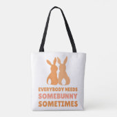 愛するいくつかのバニー – イースタートートバッグ トートバッグ (裏面)