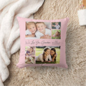 愛するおばあちゃんピンク写真 クッション (ブランケット)