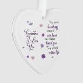 愛するおばあちゃん オーナメント (正面)