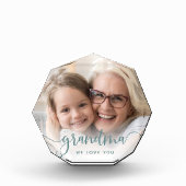 愛するおばあちゃん |スクリプトオーバーレイ フォトブロック (正面)