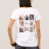 愛するお母さんモダン家族16の写真集 Tシャツ (裏面)