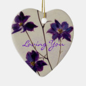 愛すること セラミックオーナメント (右)