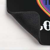 愛すると約束す教える | LGBTQ |先生 |虹 マウスパッド (コーナー)