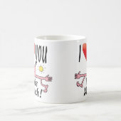 愛するの多く コーヒーマグカップ (中央)