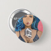 愛するべき誰か 缶バッジ (正面&裏面)