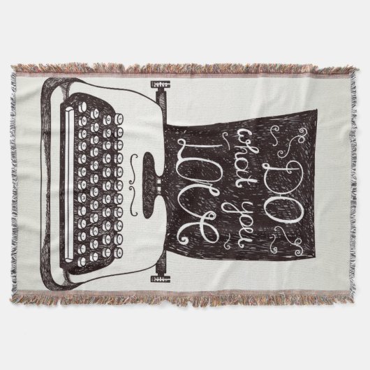 愛するものをして下さい スローブランケット (正面)