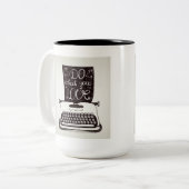 愛するものをして下さい ツートーンマグカップ (正面左)