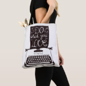 愛するものをして下さい トートバッグ (クローズアップ)