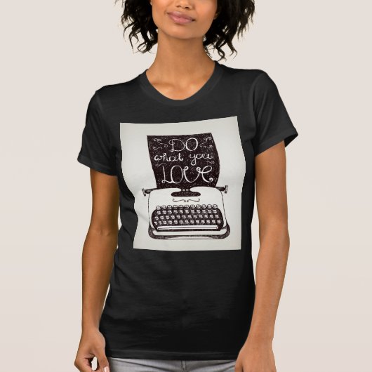 愛するものをして下さい Tシャツ (正面)