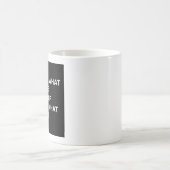 愛するものを促進して下さい コーヒーマグカップ (中央)