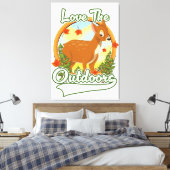 愛するアウトドア キャンバスプリント (インサイチュ (寝室))