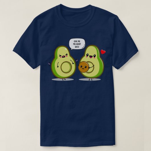 愛するアボカド Tシャツ (デザイン正面)