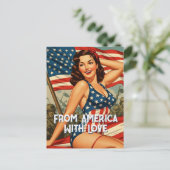 愛するアメリカから/ Susan ポストカード (スタンド正面)