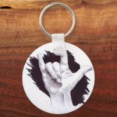 愛するアメリカの手話 キーホルダー (正面)