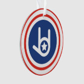 『愛するアメリカ』 オーナメント (正面)