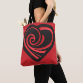 愛するエコー トートバッグ (クローズアップ)