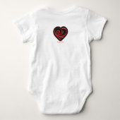 愛するエコー ベビーボディスーツ (裏面)