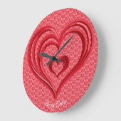 愛するエコー ラージ壁時計 (傾斜)