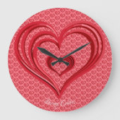 愛するエコー ラージ壁時計 (正面)