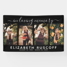 愛するエレガント記憶のメモリアル4写真コラージュ