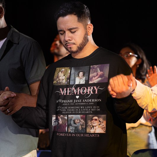 愛するエレガント記憶の中で写真コラージュ記念碑 スウェットシャツ