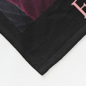 愛するエレガント記憶の中で写真コラージュ記念碑 フリースブランケット (角)