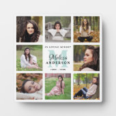 愛するエレガント記憶の中で8フォトコラージュ記念 フォトプラーク (正面)
