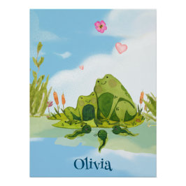 愛するカエルの家族 ポスター