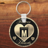 愛するカスタム記憶キーチェーンのモノグラム記念碑 キーホルダー (正面)
